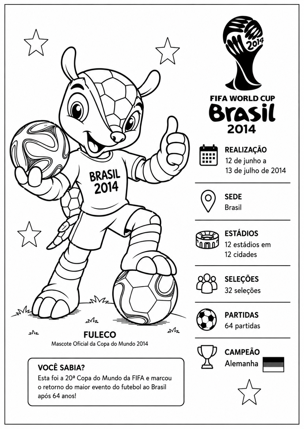 Bônus mascotes das copas